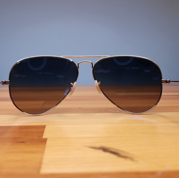 EUC Ray-Ban Polarized AVIATOR CLASSIC RB3025 - Picture 2 of 6